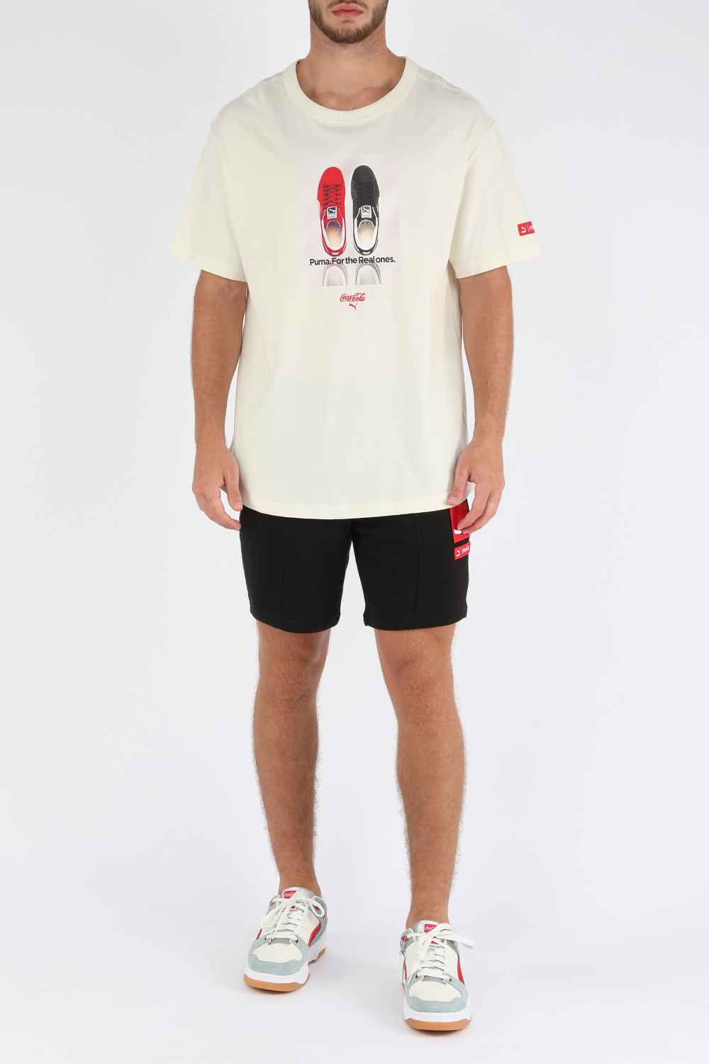 פומה X קוקה קולה חולצת טי עם הדפס צילומי